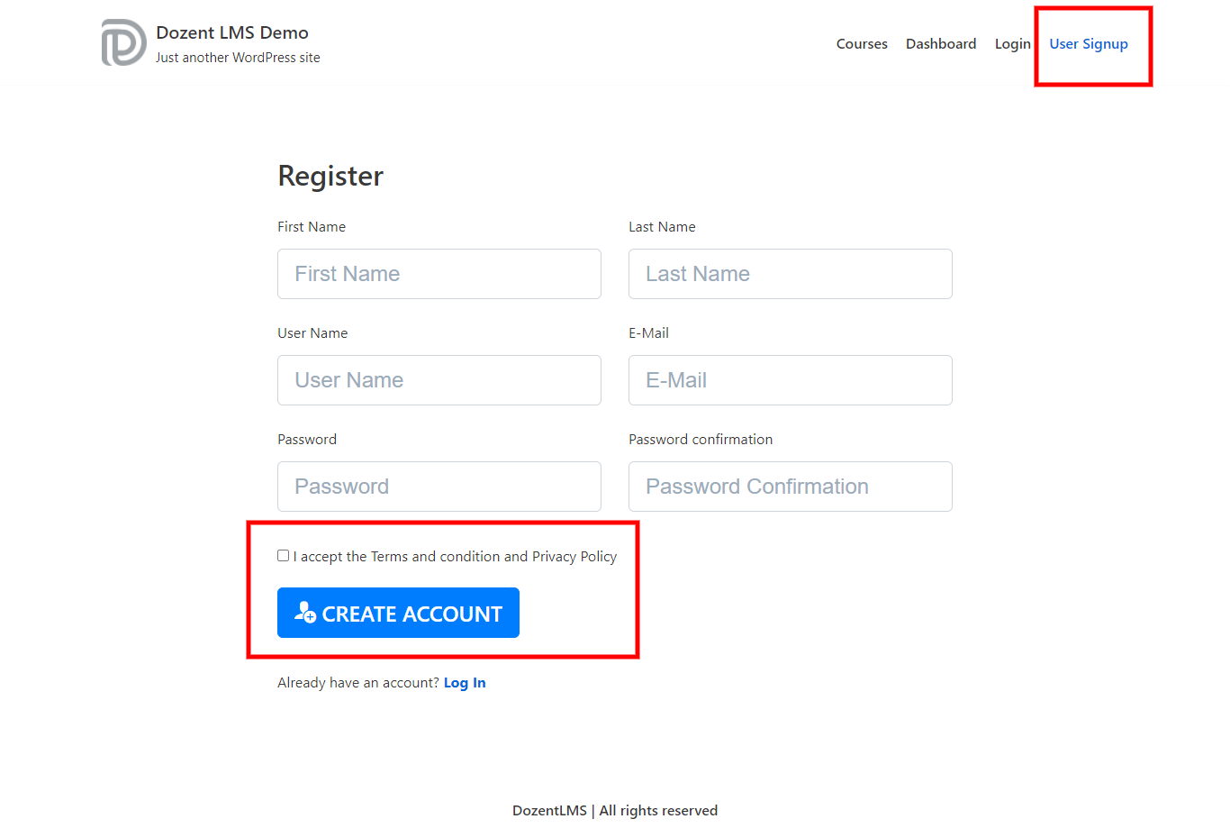 Register User